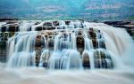 Hukou Waterfall tourist area of the Yellow River