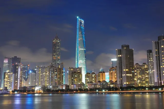 Go and Check Shanghai Modern Skyline with Bird's Eye View