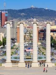 Magischer Springbrunnen de Montjuïc