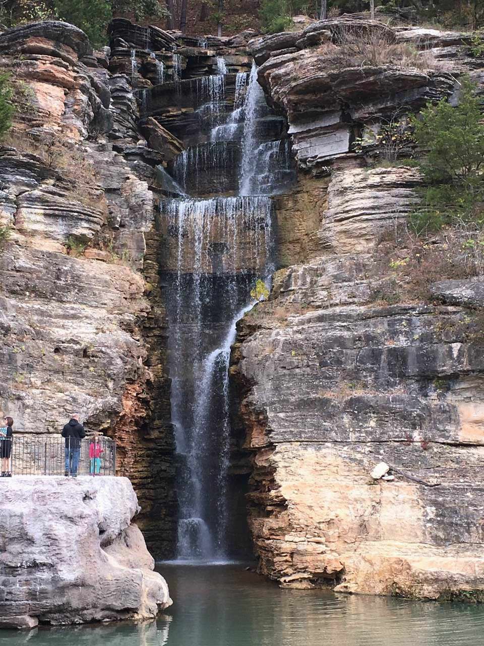 At Dogwood Canyon Nature Park they have over 10,000 acres for you to enjoy. A good portion of this includes great lakes and streams. They offer fishing lessons and will rent you the gear for a fee. Lovey to look at even if you do not go fishing. 🐟#ha 
#happynewyear