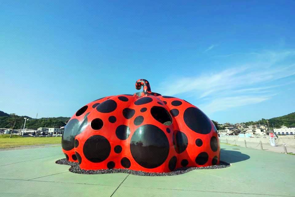 Red Pumpkin by Yayoi Kusama
