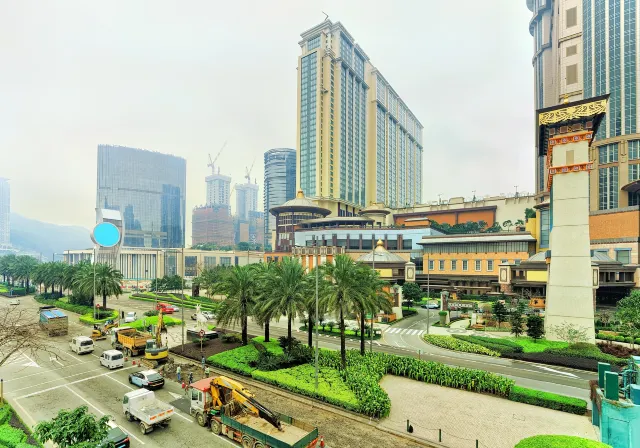 澳門路氹金光大道街景