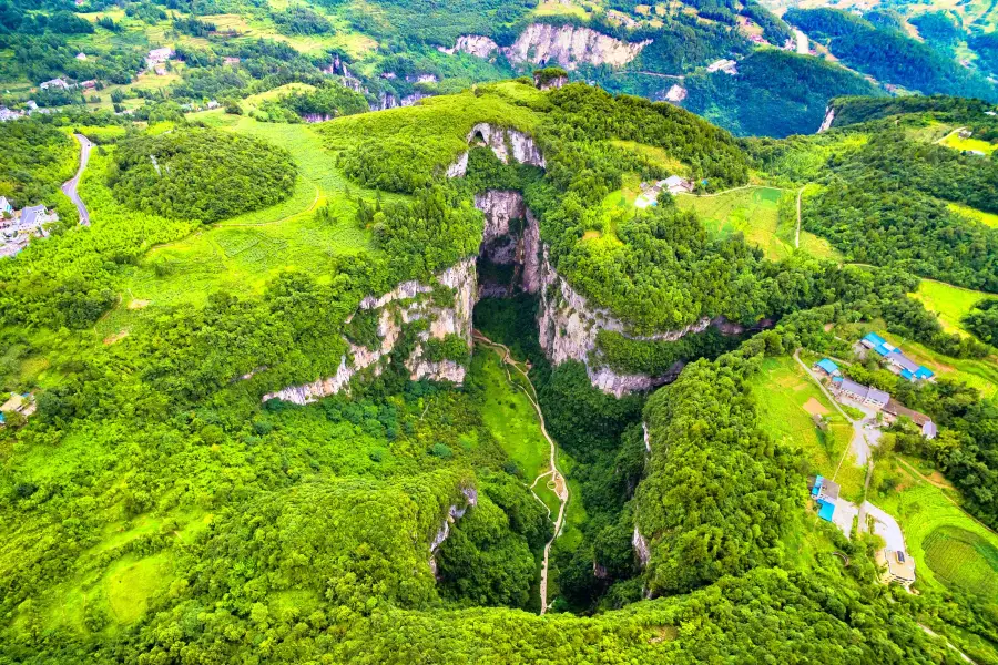 Wulong Tiankeng Land Slot National Geological Park