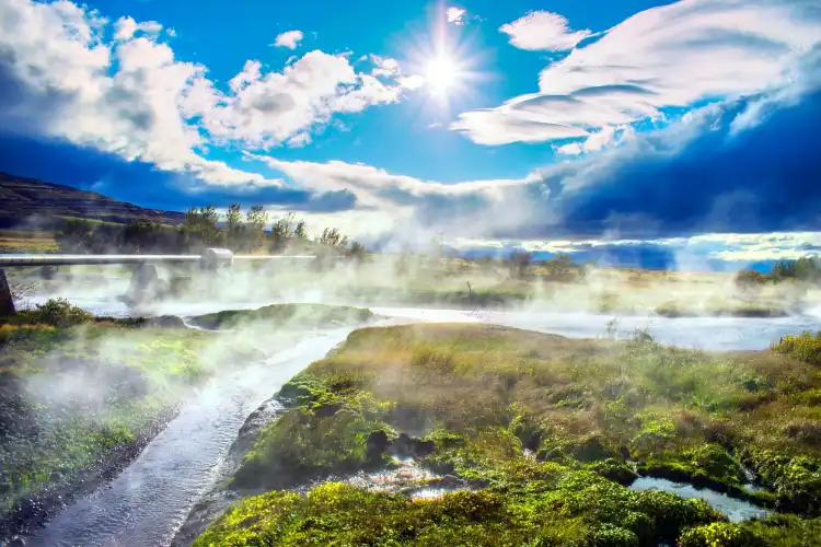 Hotels near Hraunfossar