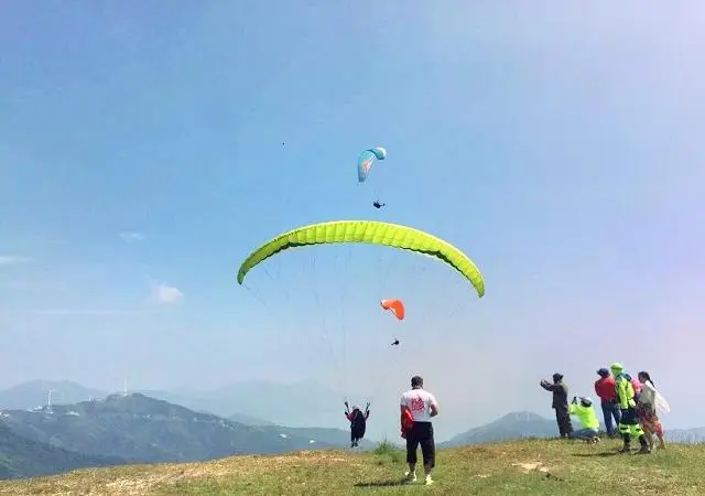 日月湖滑翔基地