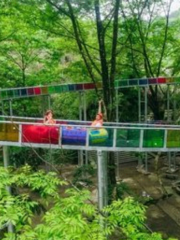 Colorful Glass Rafting in Daweishan Valley
