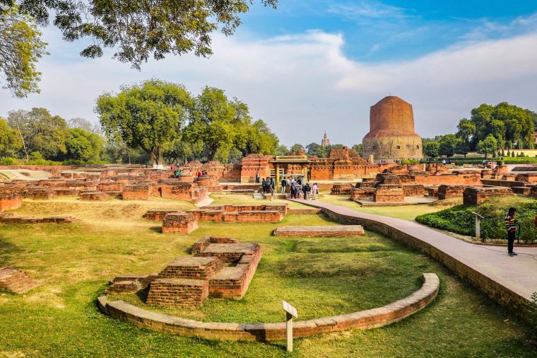 Sarnath, north-east of Varnasi