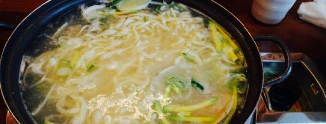 Baekhap Noodles Soup