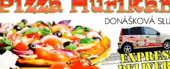 Donášková delivery služba Pizza Hurikán