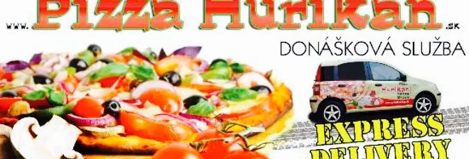 Donášková delivery služba Pizza Hurikán