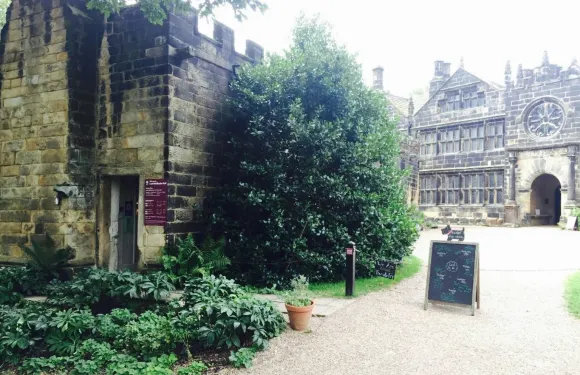 The tea-room at East Riddlesden Hall