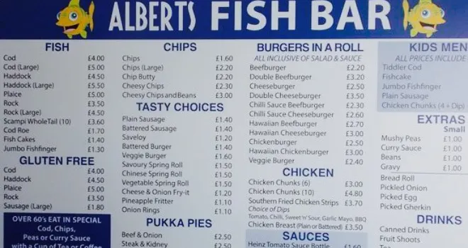 Alberts Fish Bar
