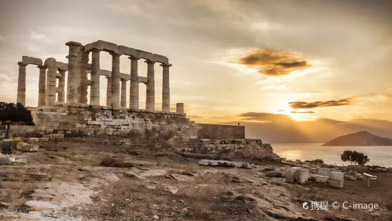 Halbtägige Nachmittagstour zum Kap Sounio ab Athen, Griechenland (Optional: Tempel des Poseidon + Standard- Geteilte Tour)