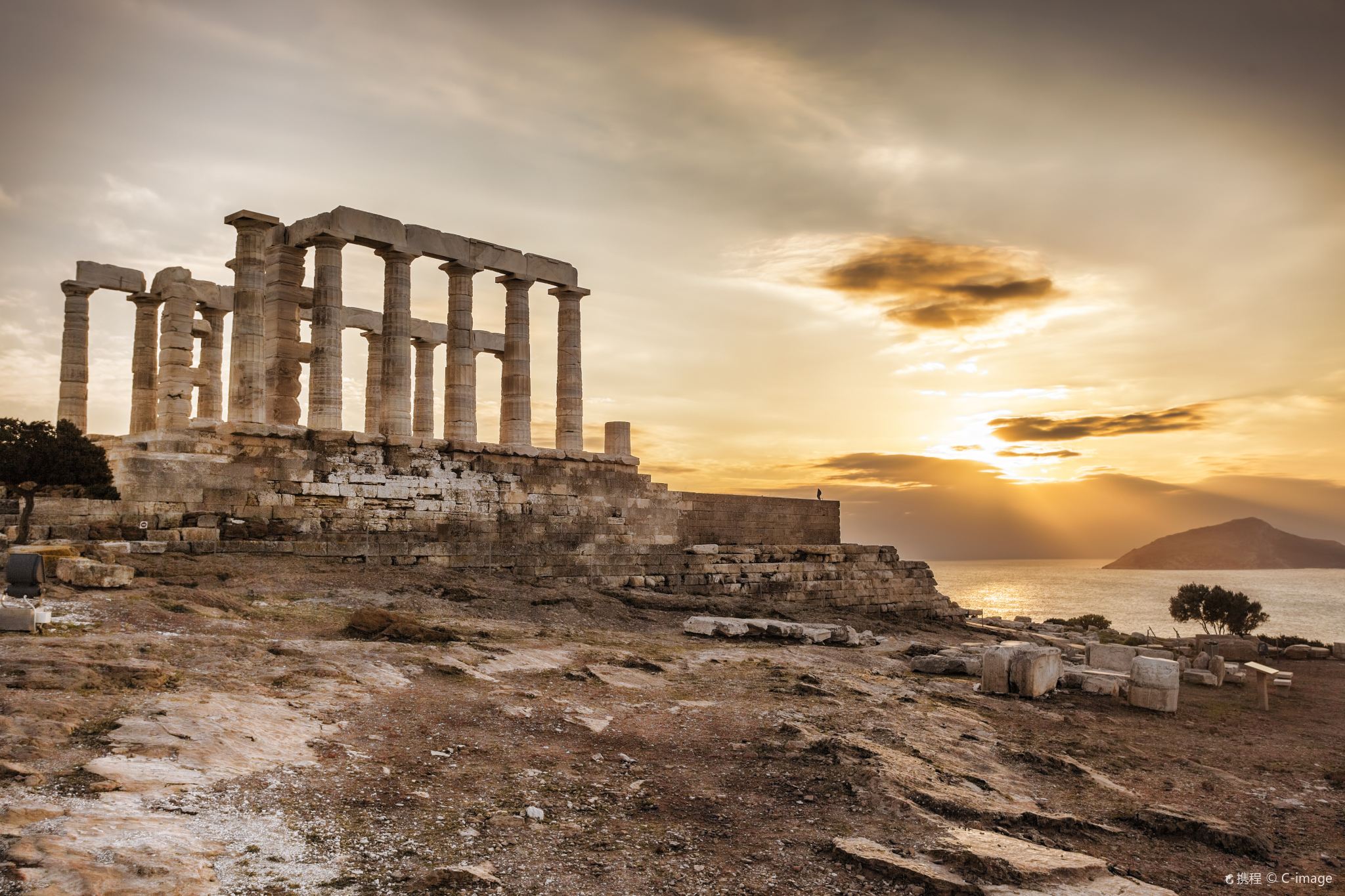 Afternoon Half-Day Tour to Cape Sounio from Athens, Greece (Optional Temple of Poseidon + Standard Join-in Tour)