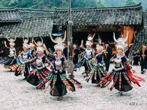 朗徳ミャオ族村風景名勝区