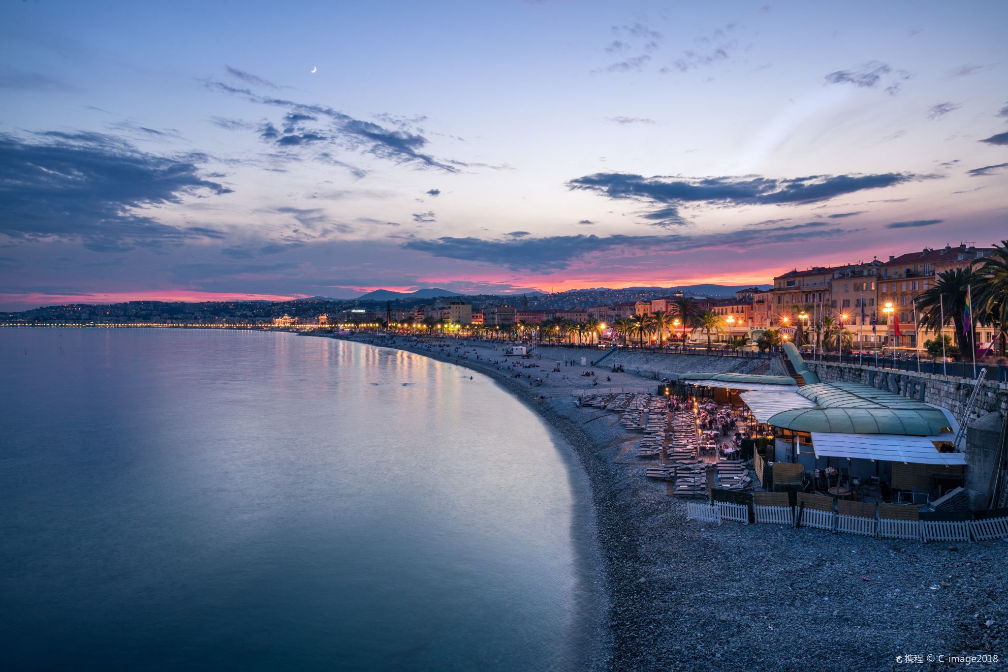 Бэ Дез Анж + Английская набережная + Площадь Массена + Вьей Виль + Площадь Салейя