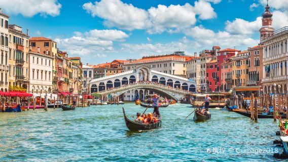 Golden Palace + Rialto Bridge + St. Roch Cathedral + Accademia Bridge + St. Stephen's Square