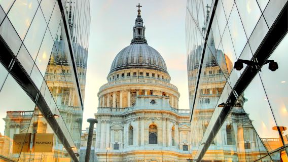 British Museum + Big Ben + Tower Bridge + The Shard + St. Paul's Cathedral