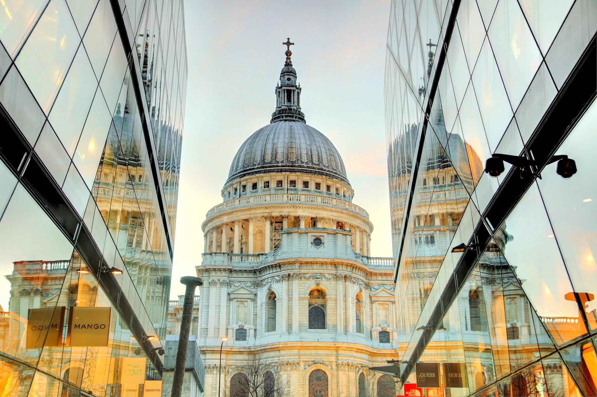 Британский музей + Биг-Бен + Тауэрский мост + The Shard + Собор Святого Павла