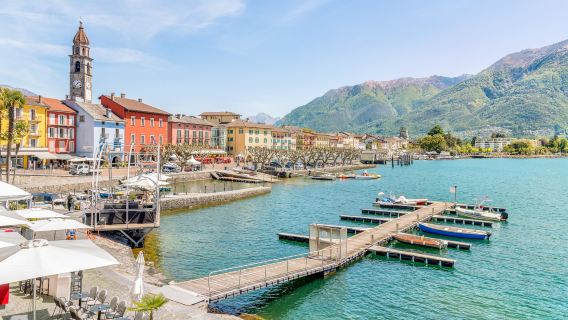 Ascona + Castelo Seeschloss + Ascona