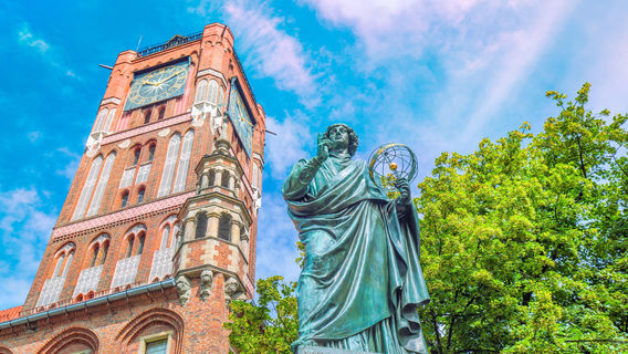 Nicolaus Copernicus Monument in Toruń