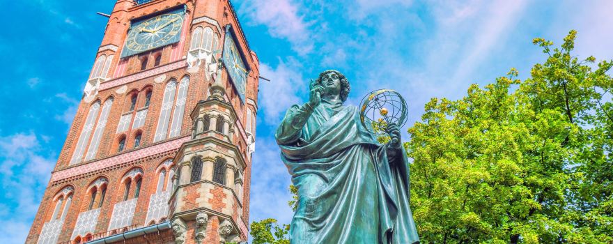Nicolaus Copernicus Monument in Toruń