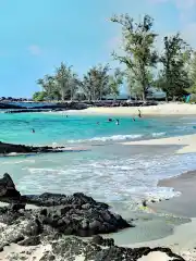 Kua Bay Manini`owali Beach Hawaii Editorial Image - Image of
