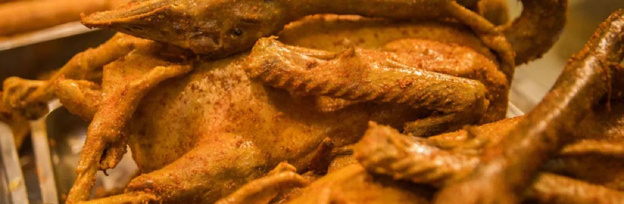 阿练哥正宗岚谷熏鹅