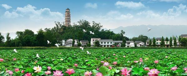 Snail Mountain Observation Tower, Kaijiang Lotus World