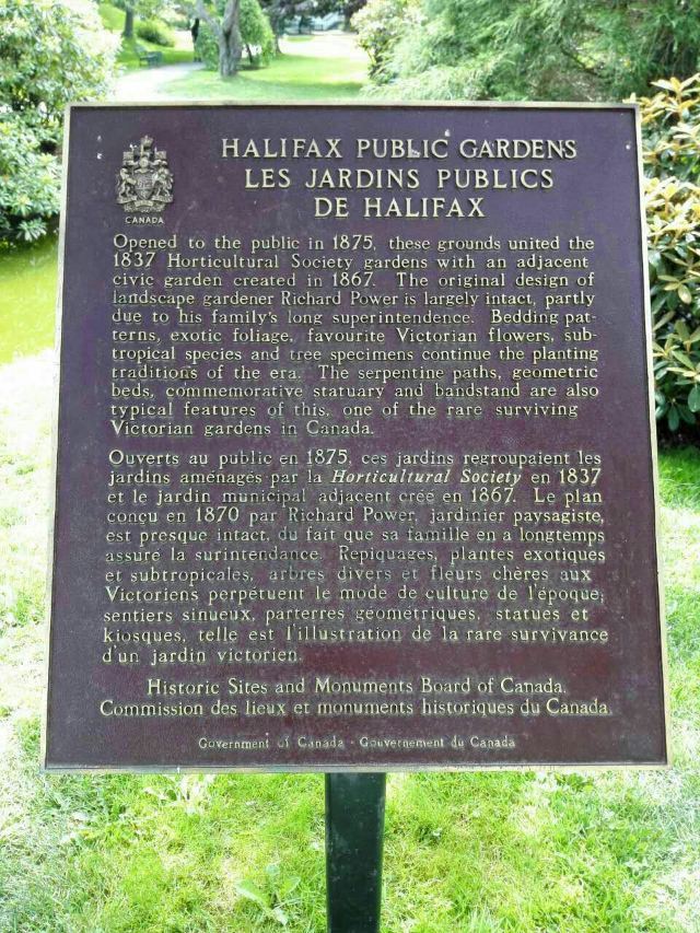 The Halifax Public Gardens