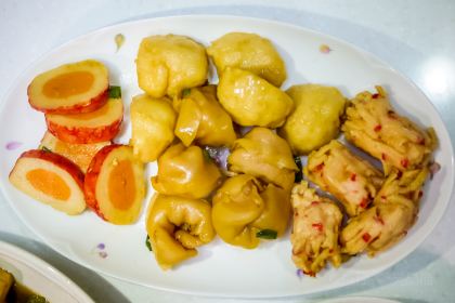 Lantern soy sauce braised food