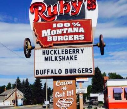 Ruby's 100% Montana Burgers