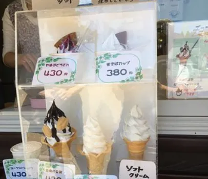 Soft-served Ice Cream Shop in Heisenji
