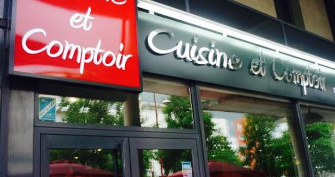 cuisine et comptoir