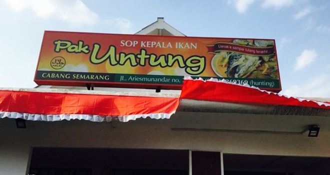 Sop Kepala Ikan Pak Untung