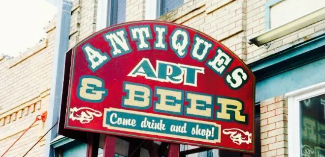 Antiques Art and Beer