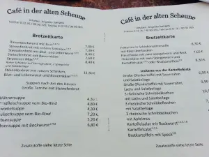 Cafe In Der Alten Scheune