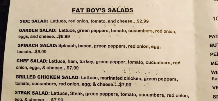 Fat Boy's Pizza