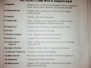 Hollywoods Pizza Bar
