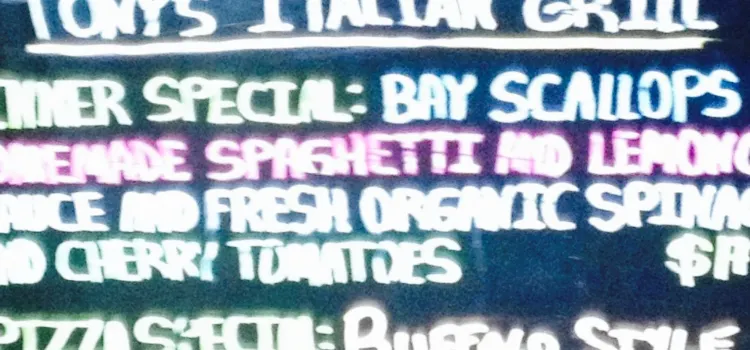 Tony's Italian Grill