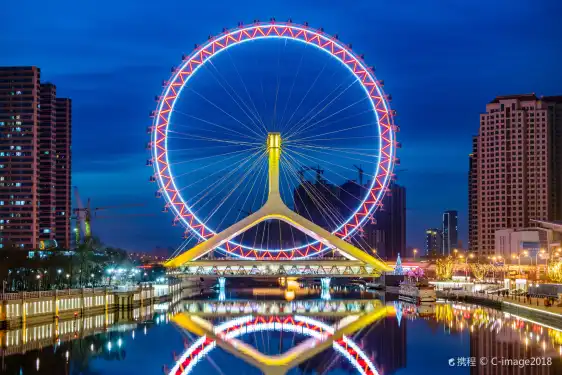 天津之眼摩天輪附近的飯店