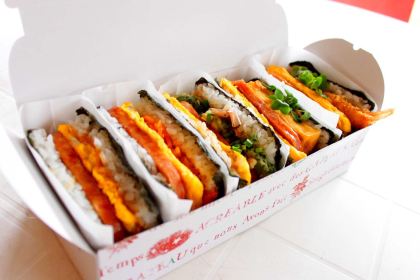 Pork Tamago Onigiri Makishi Market