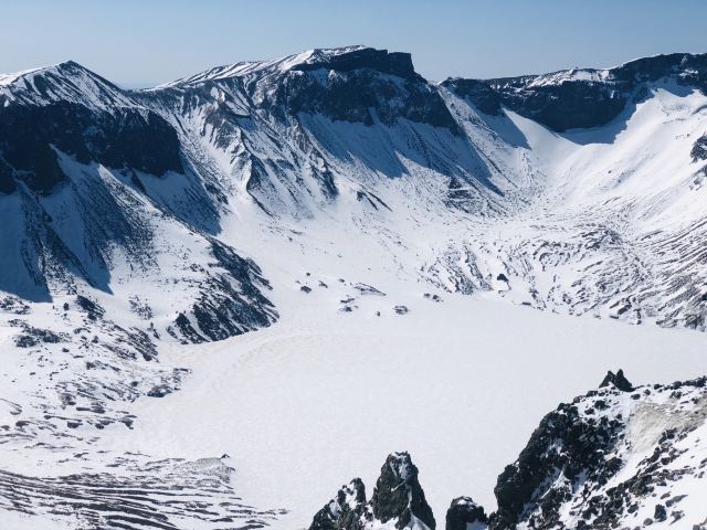 Heaven Lake on Changbai Mountain