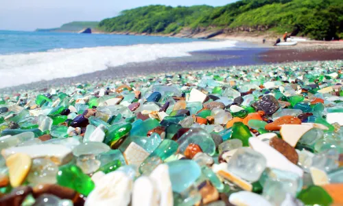 Glass beach