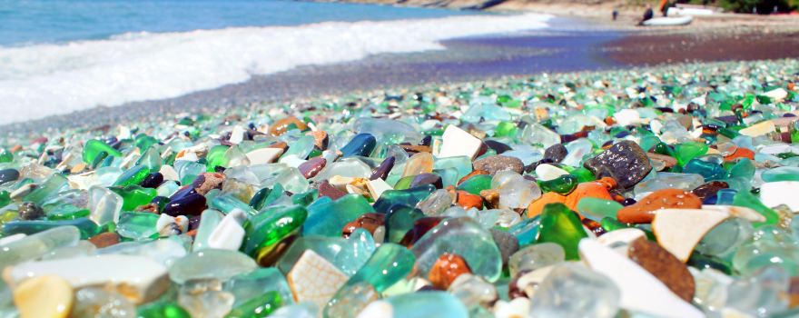 Glass beach