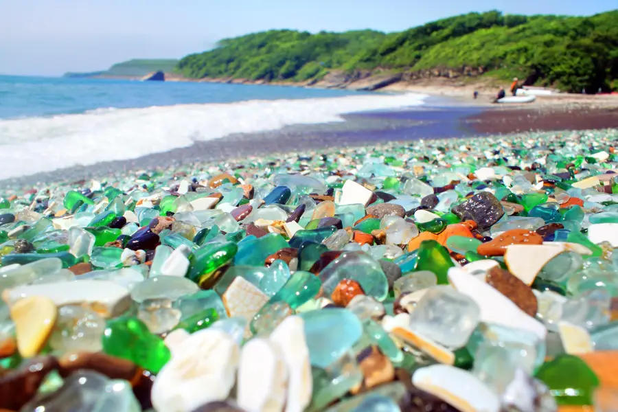 Glass beach