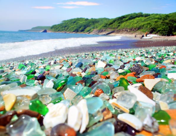 Glass beach