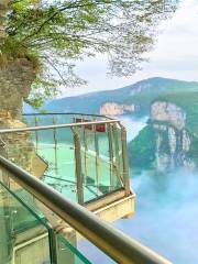 Cliff Hanging Glass Road