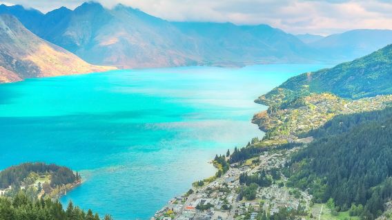 Đảo Nam New Zealand Trải nghiệm ngắm cảnh bằng trực thăng và hạ cánh tại Queenstown (có thể chọn gói 20/30/50 phút)