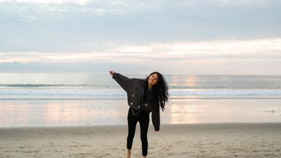 Santa Monica beach is a great 